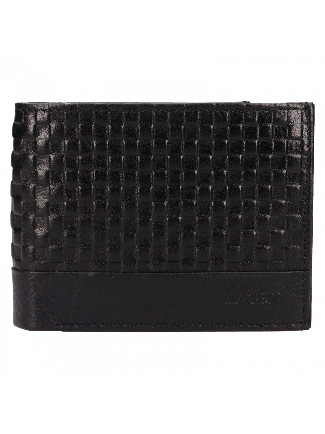 Pánská kožená peněženka Lagen Silmao – černá